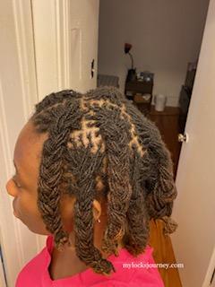 braided microlocs after retighten 1