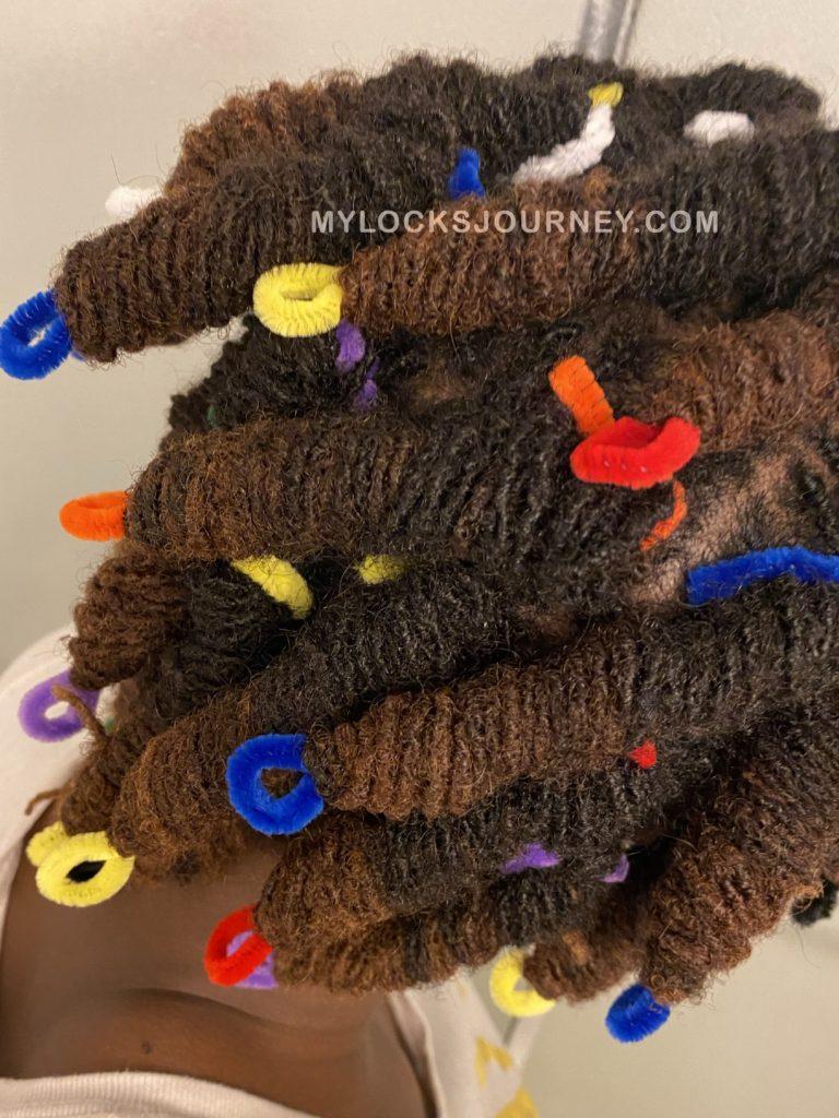 sisterlocks in pipecleaners