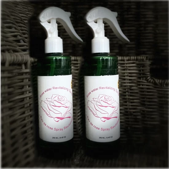 2 pack - rose water revitalizing spray with rose hydrosol